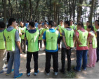 团县委组织基层团干拓展训练服务 青春绽放最逐梦